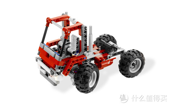 LEGO 乐高 8261、9398、42005 三大大轮卡车 对比横评