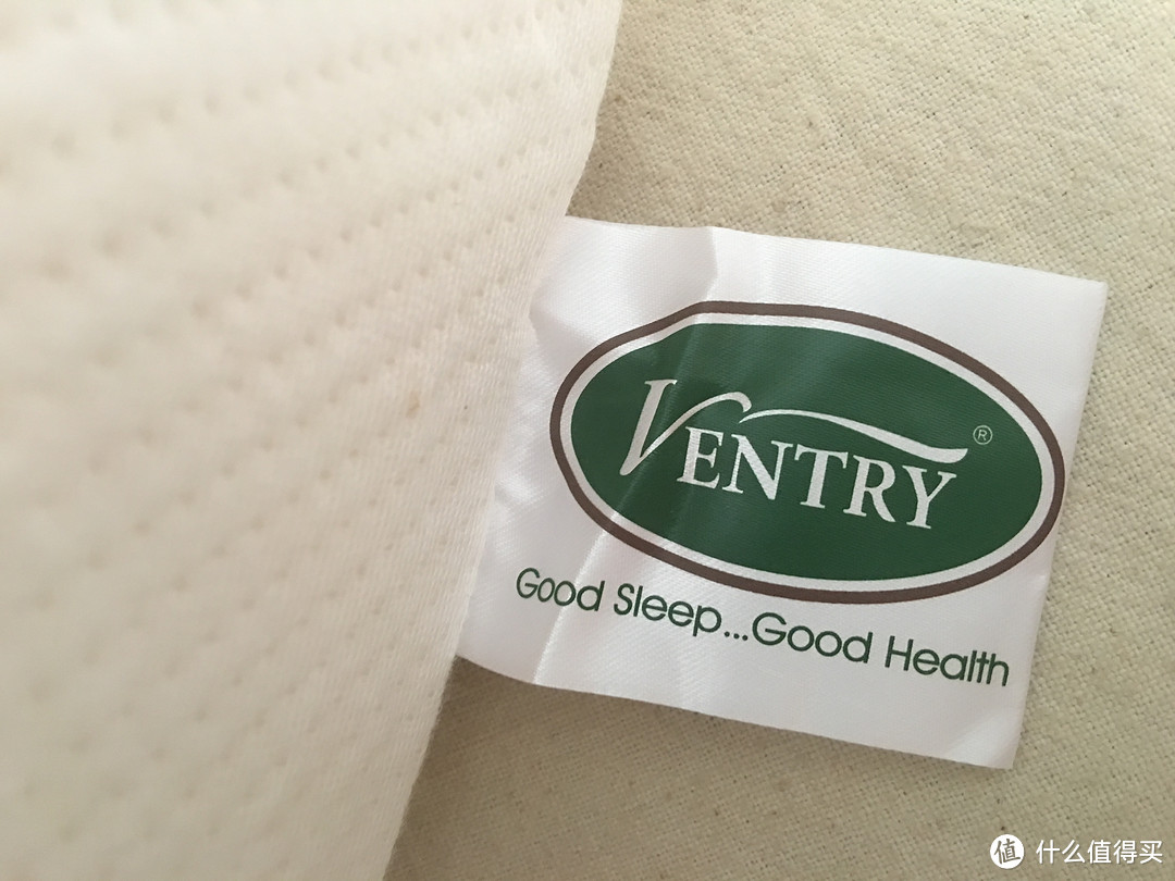 #原创新人# 第一次购买及使用乳胶枕：Ventry 泰国乳胶枕
