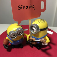 贱萌贱萌真可爱 — Minions 小黄人 匆忙奔跑的鲍勃 & 弹吉他的斯图尔特 开箱