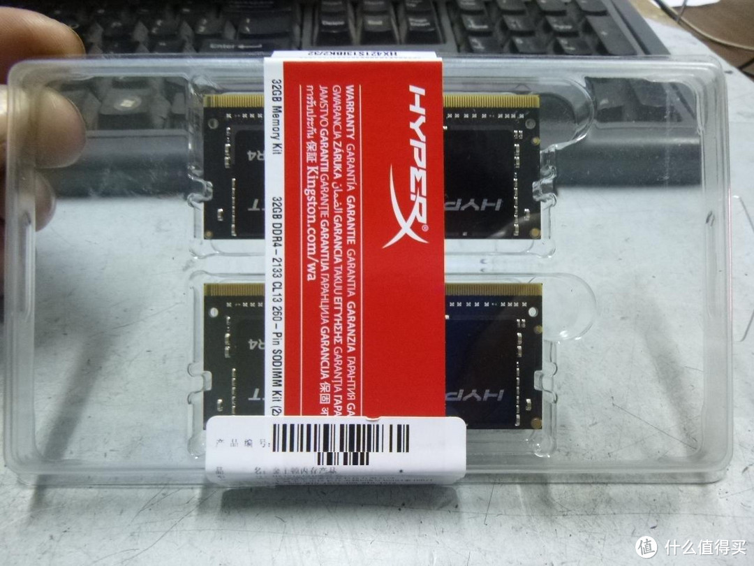 Thinkpad T460P 升级金士顿骇客神条DDR4 2133 32GB内存条