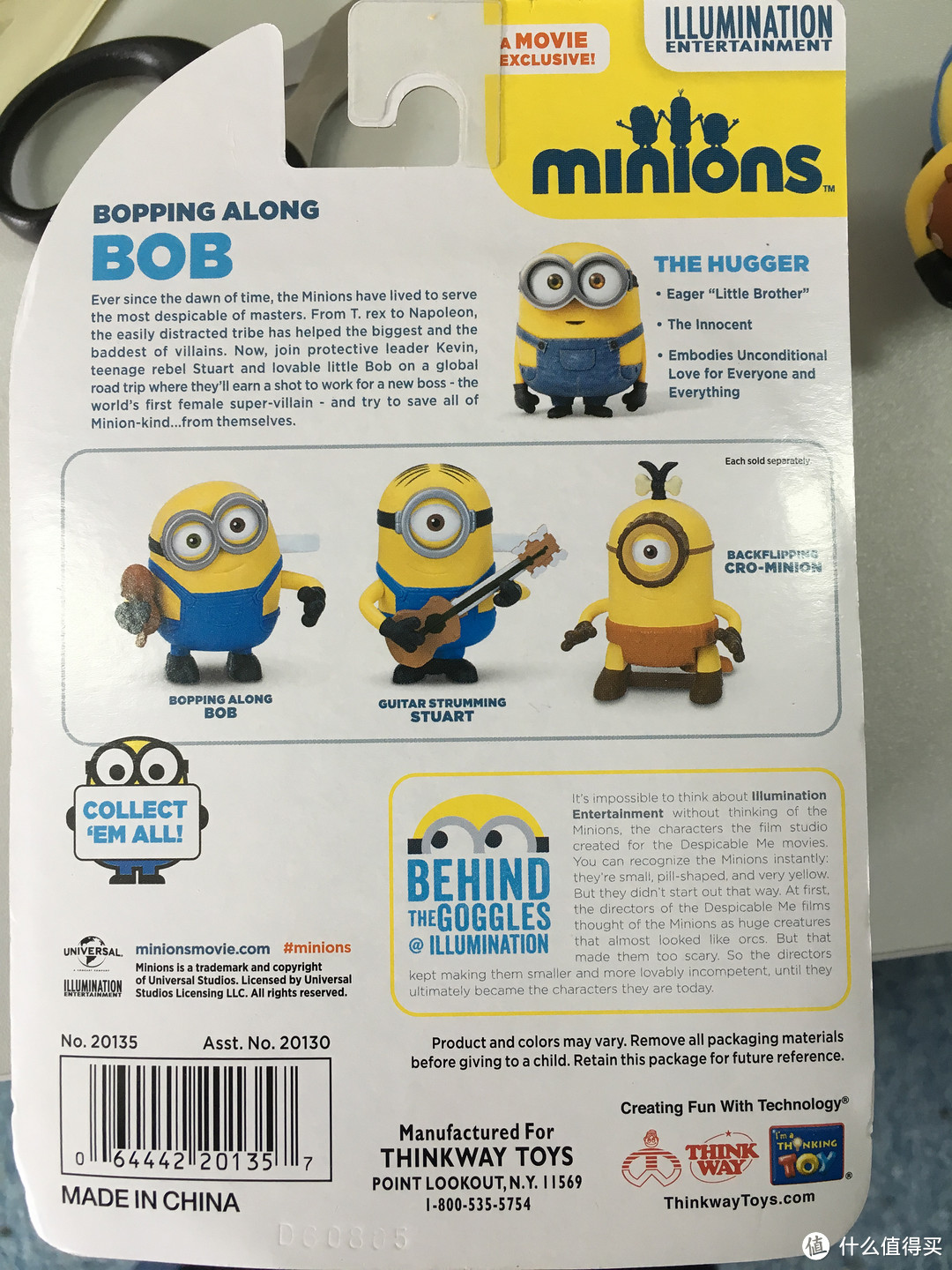 贱萌贱萌真可爱 — Minions 小黄人 匆忙奔跑的鲍勃 & 弹吉他的斯图尔特 开箱