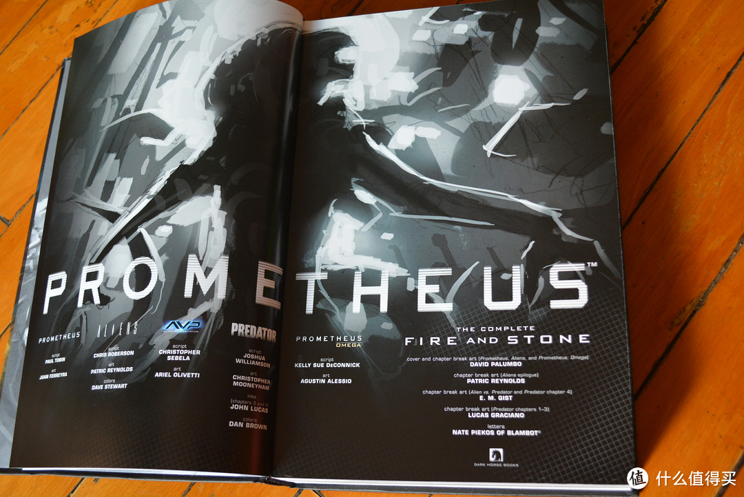 异形漫画书《Prometheus: The Complete Fire and Stone》入手