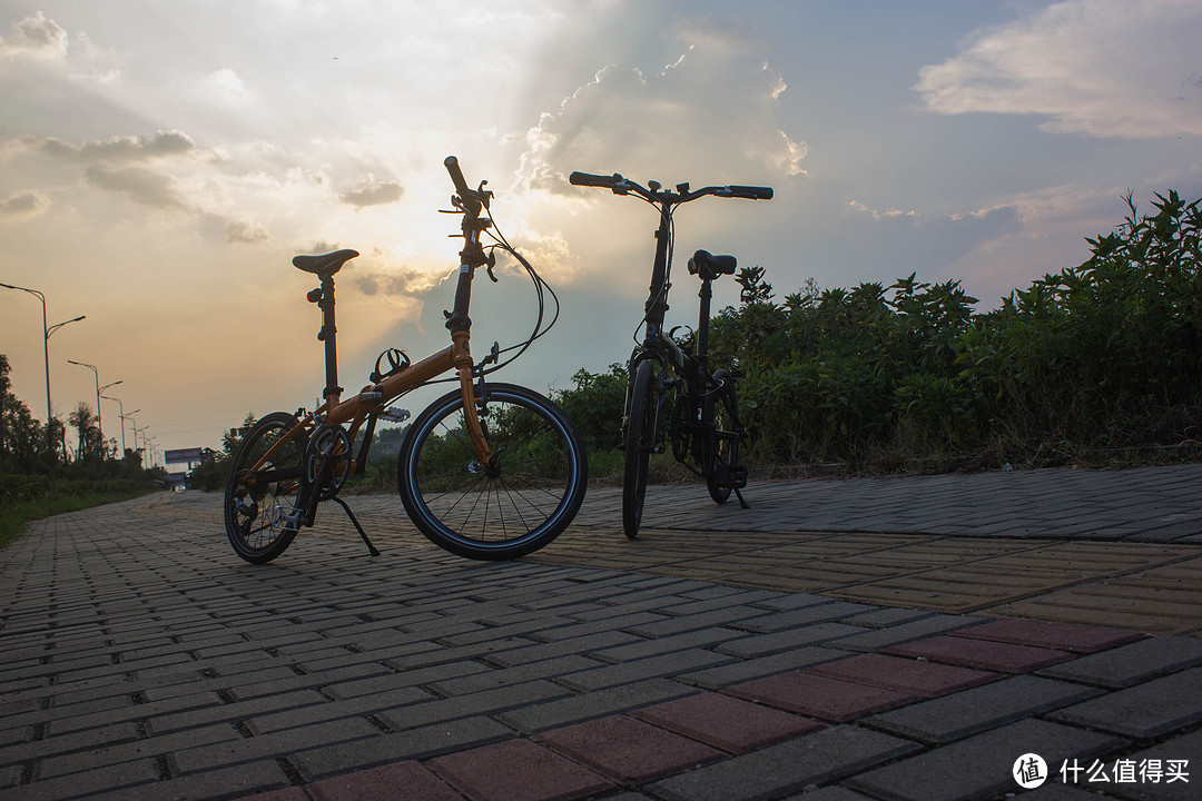 夕阳下的黑橙双壁——DAHON 大行 Archer RP18和ArcherP8详细评测