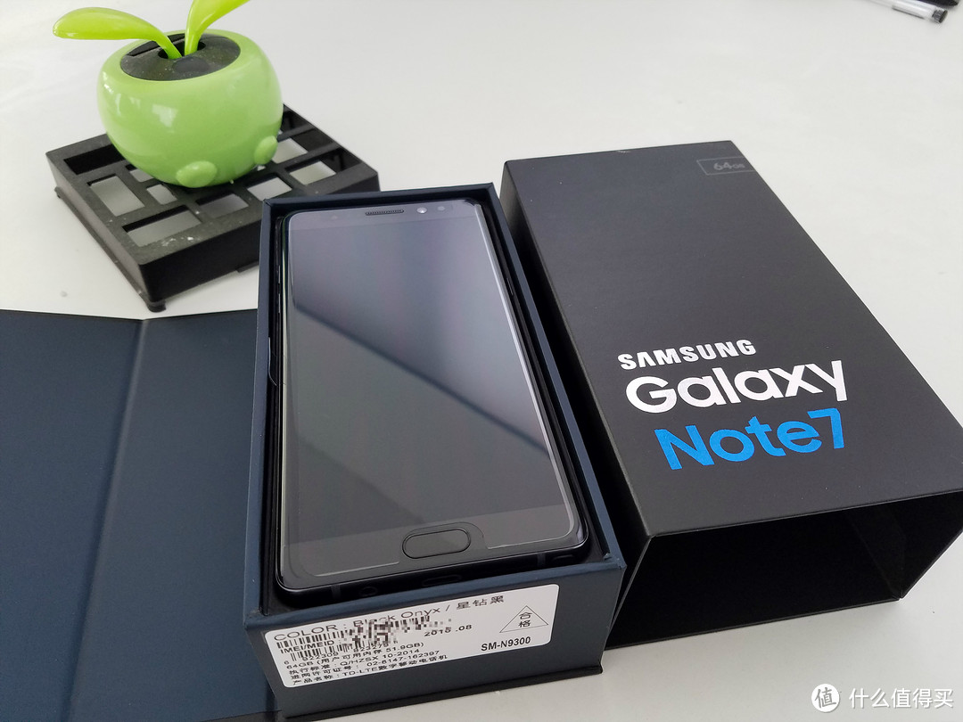 SAMSUNG 三星 Galaxy Note7 手机 开箱及简单使用感受