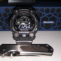 #原创新人#我的第一块反显：CASIO 卡西欧 G-SHOCK GW-7900B 太阳能波光表