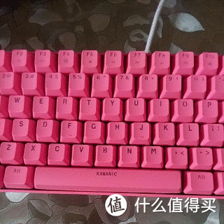 萌萌萌萌哒——Kananic 82 键粉色可换轴机械键盘使用分享
