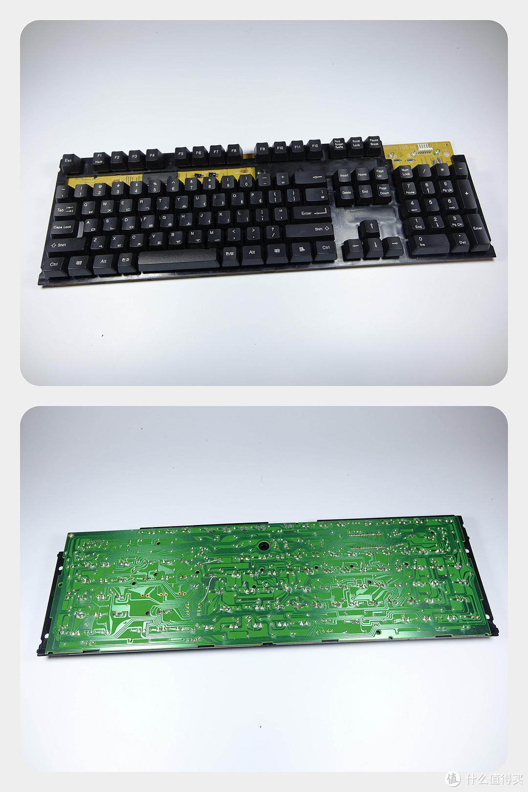 Aron 艾尔伦 KB-AU106+ Alps 类轴 键盘