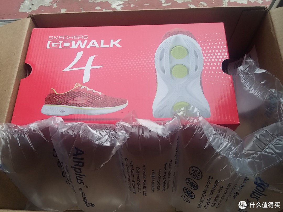 什么？都有4了？SKECHERS 斯凯奇 Go Walk 4 健步鞋