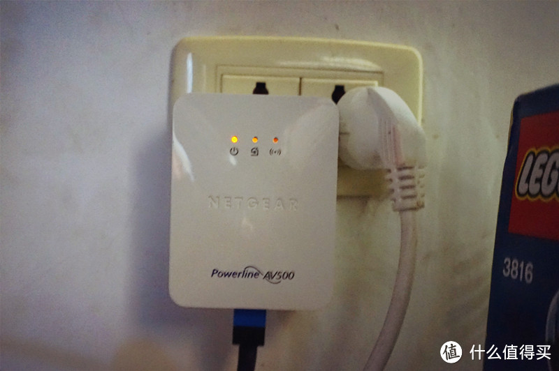 WiFi不好用，电力猫来凑 — NETGEAR 网件 500M 无线有线电力猫&家庭路由布线