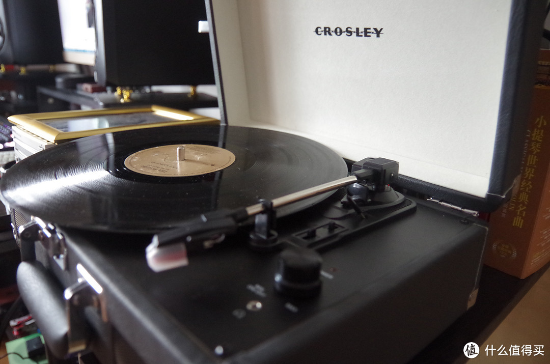 #本站首晒# “真·只能听个响”系列 — CROSLEY Cruiser II 便携式LP黑胶唱机
