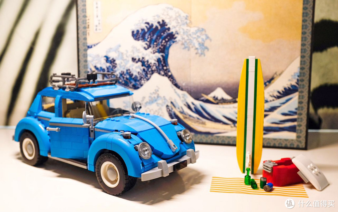 LEGO 乐高 10252 Volkswagen Beetle 大众甲壳虫 完成图