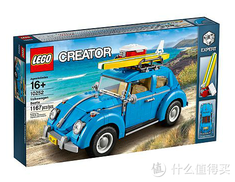 LEGO 乐高 10252 Volkswagen Beetle 大众甲壳虫 完成图