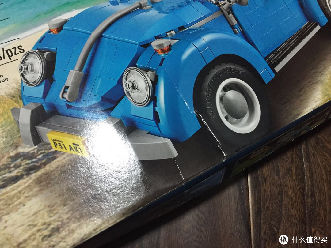 LEGO 乐高 10252 Volkswagen Beetle 大众甲壳虫 完成图