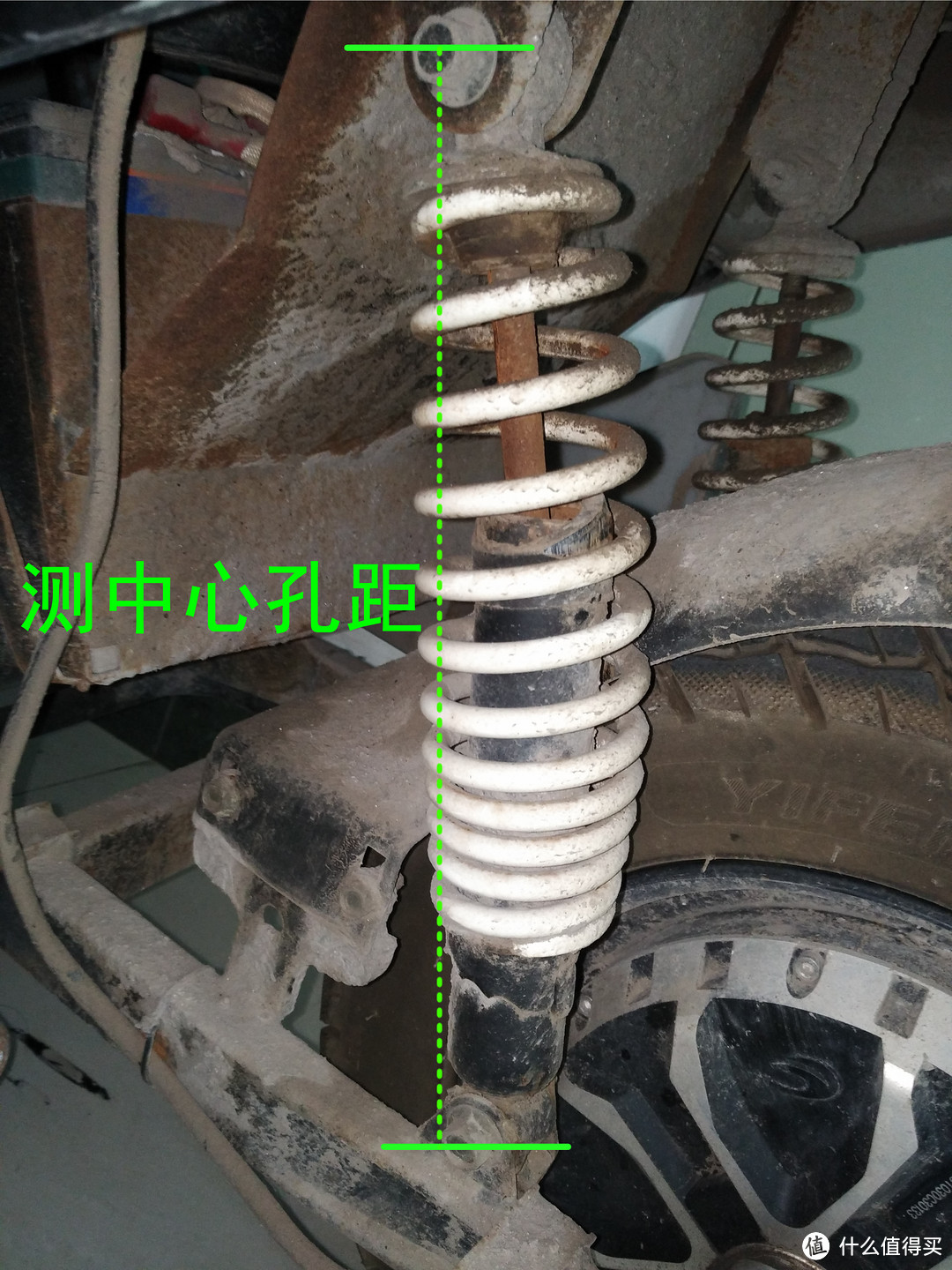 自己动手diy篇一更换电动摩托车后避震器