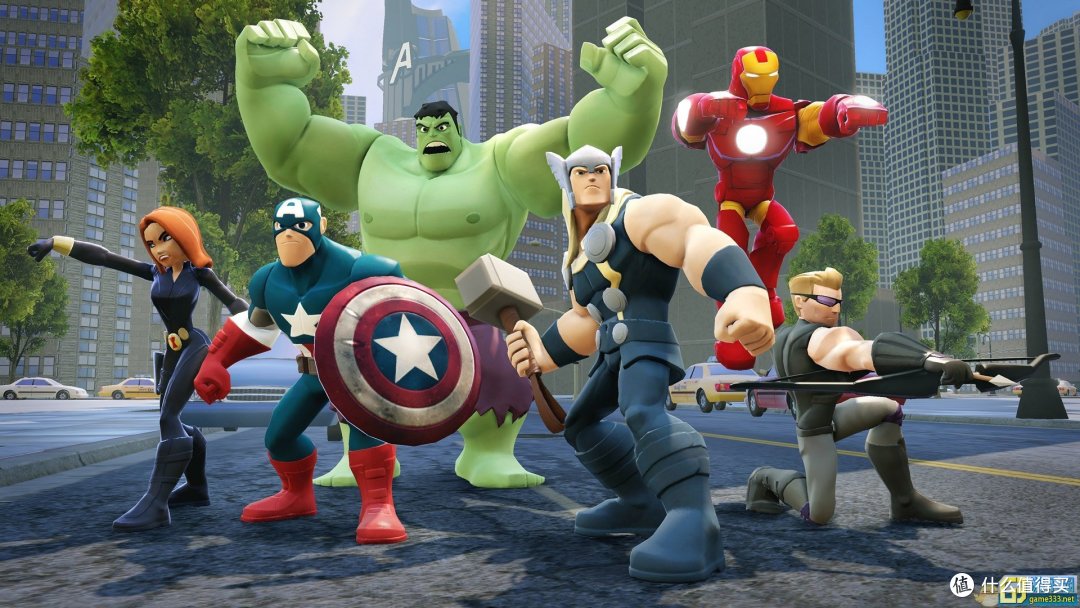 disney infinity漫威超级英雄复仇者联盟套装晒单 & 人物展示_什么