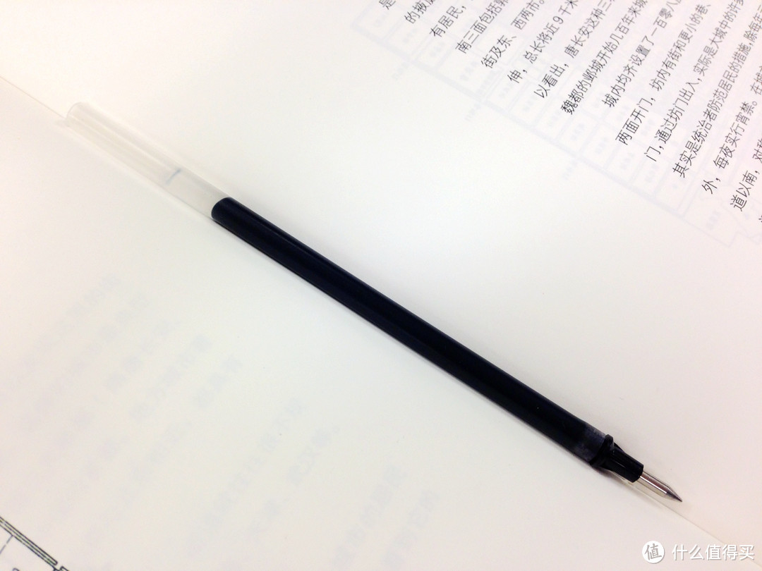 书写利器：uni MITSUBISHI PENCIL 三菱 UM-100 中性笔与MUJI 无印良品 彩色水笔