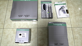 大铁坨子进我家—德淘SYR 汉斯希尔 前置过滤器 & GROHE 高仪 龙头 & Hansgrohe 汉斯格雅 淋浴套装