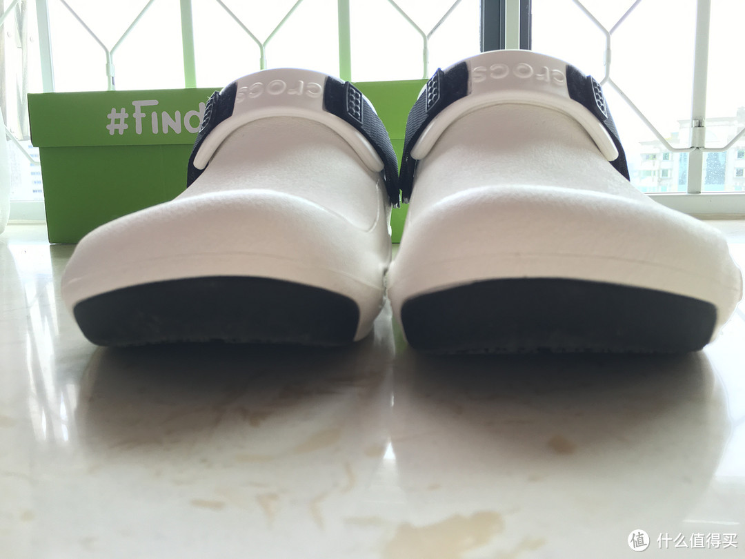 #本站首晒# 颜值赛高 —  Crocs 卡洛驰  Men's 15010 Bistro Pro Clog 白色款男士拖鞋