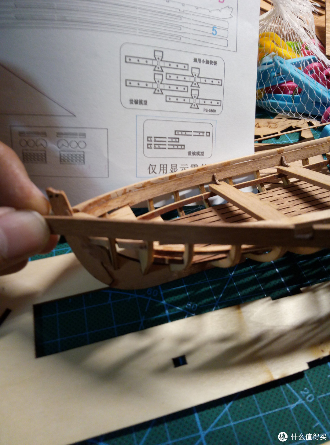 木制友谊号小帆船制作（附甲醛和PM2.5测试）