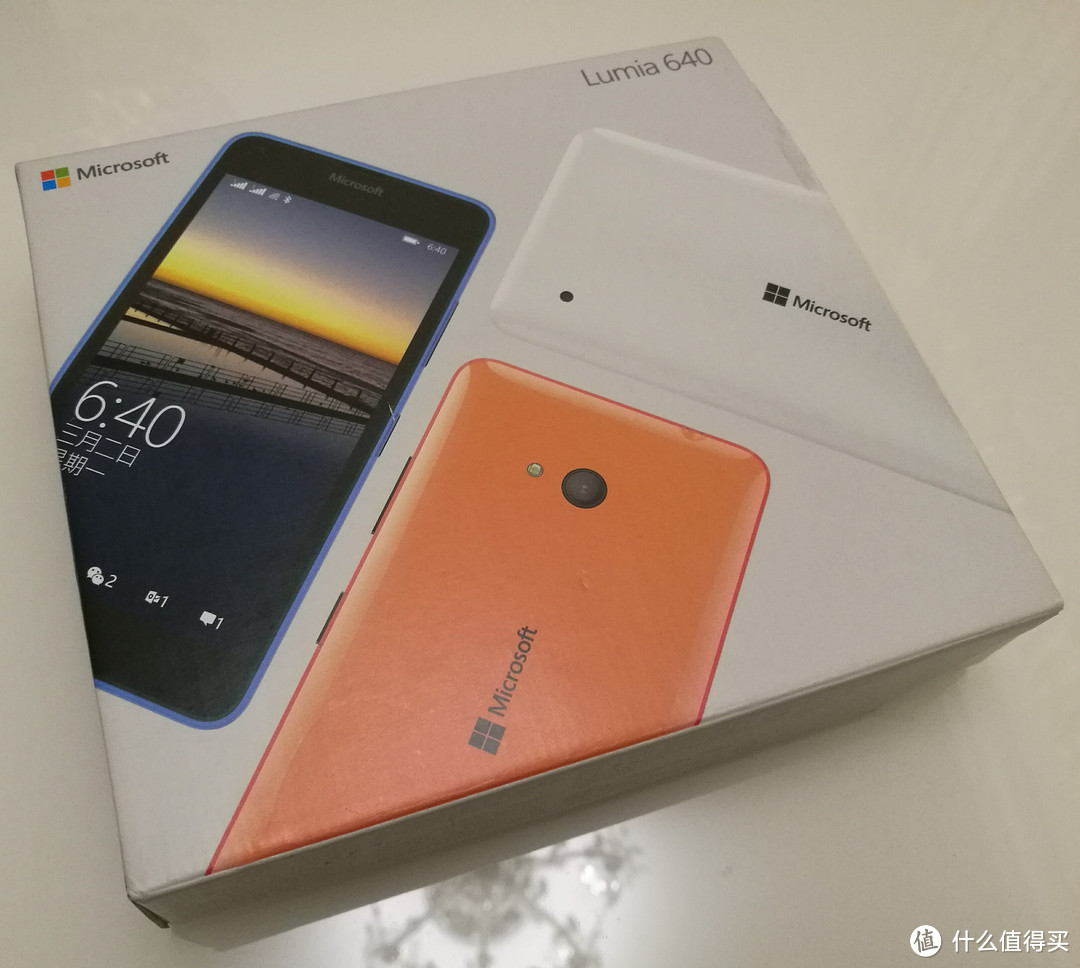 Microsoft 微软 Lumia640 手机开箱