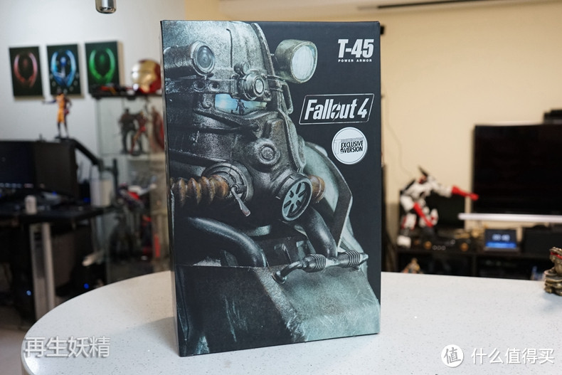 辐射 T-45 动力装甲 1/6 可动人偶（高级版） 开箱把玩