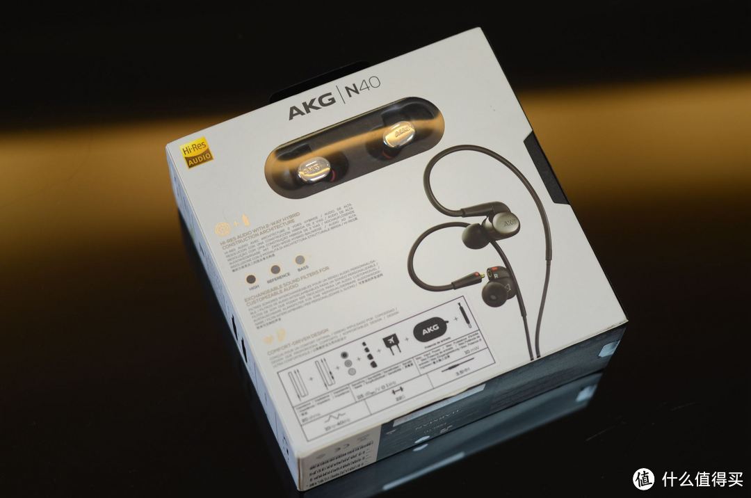 #本站首晒# 次旗舰圈铁 AKG 爱科技 N40 入耳式耳机 开箱