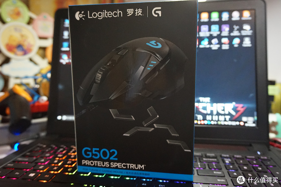 汗手必备：Logitech 罗技 G502 自适应游戏鼠标 开箱