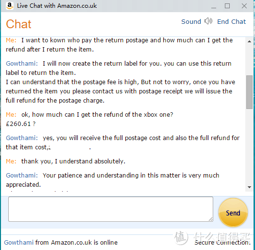 英国亚马逊的退货历程 — ”卡带“的XBOX ONE
