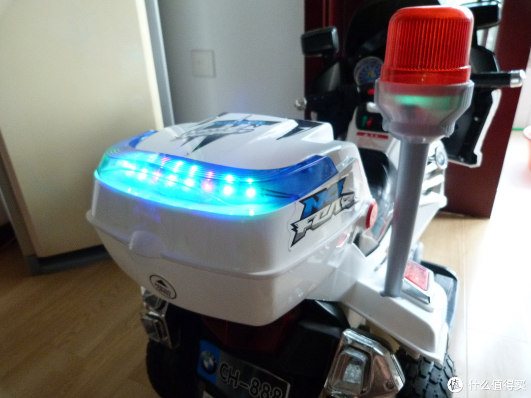 儿童玩具：警用电动摩托车 晒单