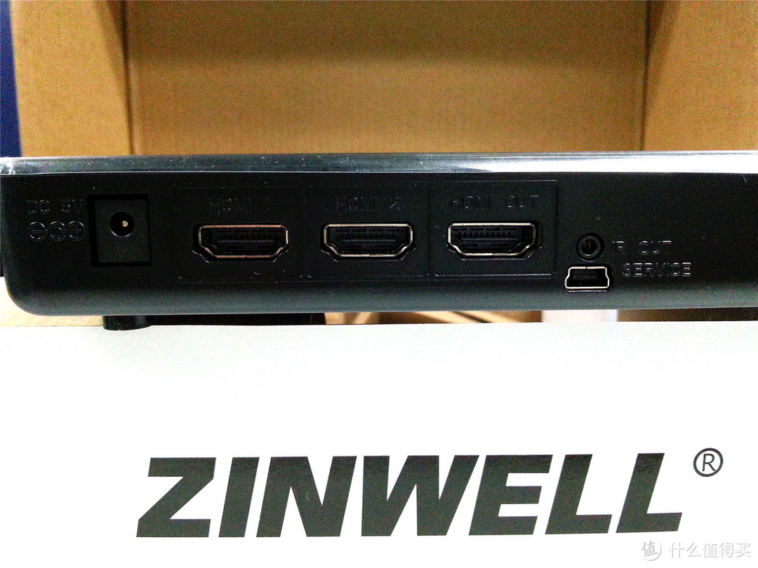 #本站首晒#摆脱HDMI线的束缚 — ZINWELL WHD-200无线HDMI影音传输套装