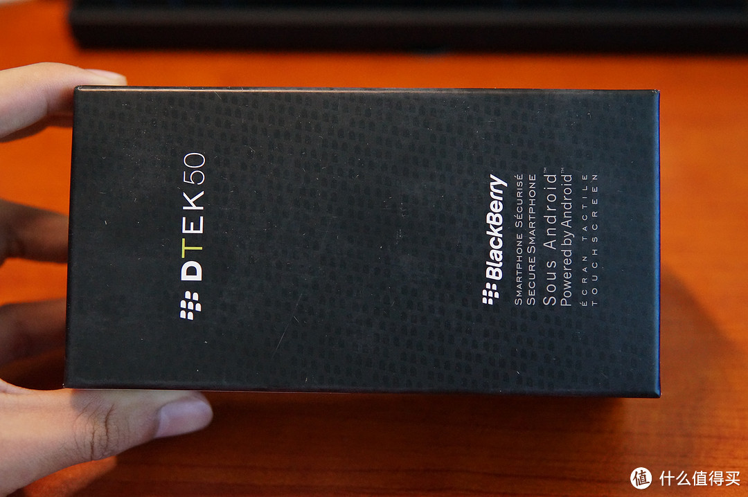 #本站首晒#黑莓第二款安卓手机——BlackBerry 黑莓 DTEK50 手机 开箱