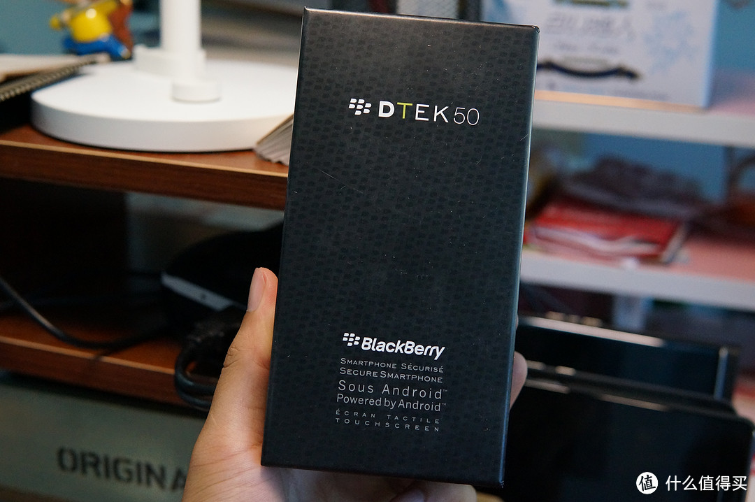 #本站首晒#黑莓第二款安卓手机——BlackBerry 黑莓 DTEK50 手机 开箱