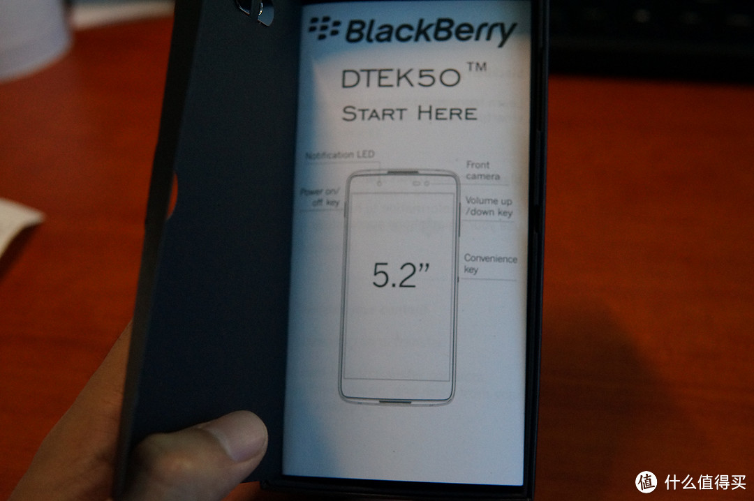 #本站首晒#黑莓第二款安卓手机——BlackBerry 黑莓 DTEK50 手机 开箱