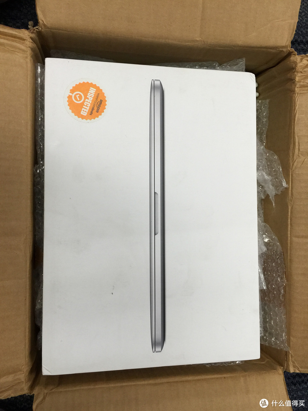 Amazon Warehouse第二单，媳妇心心念念的大苹果：APPLE 苹果  Macbook Pro i5