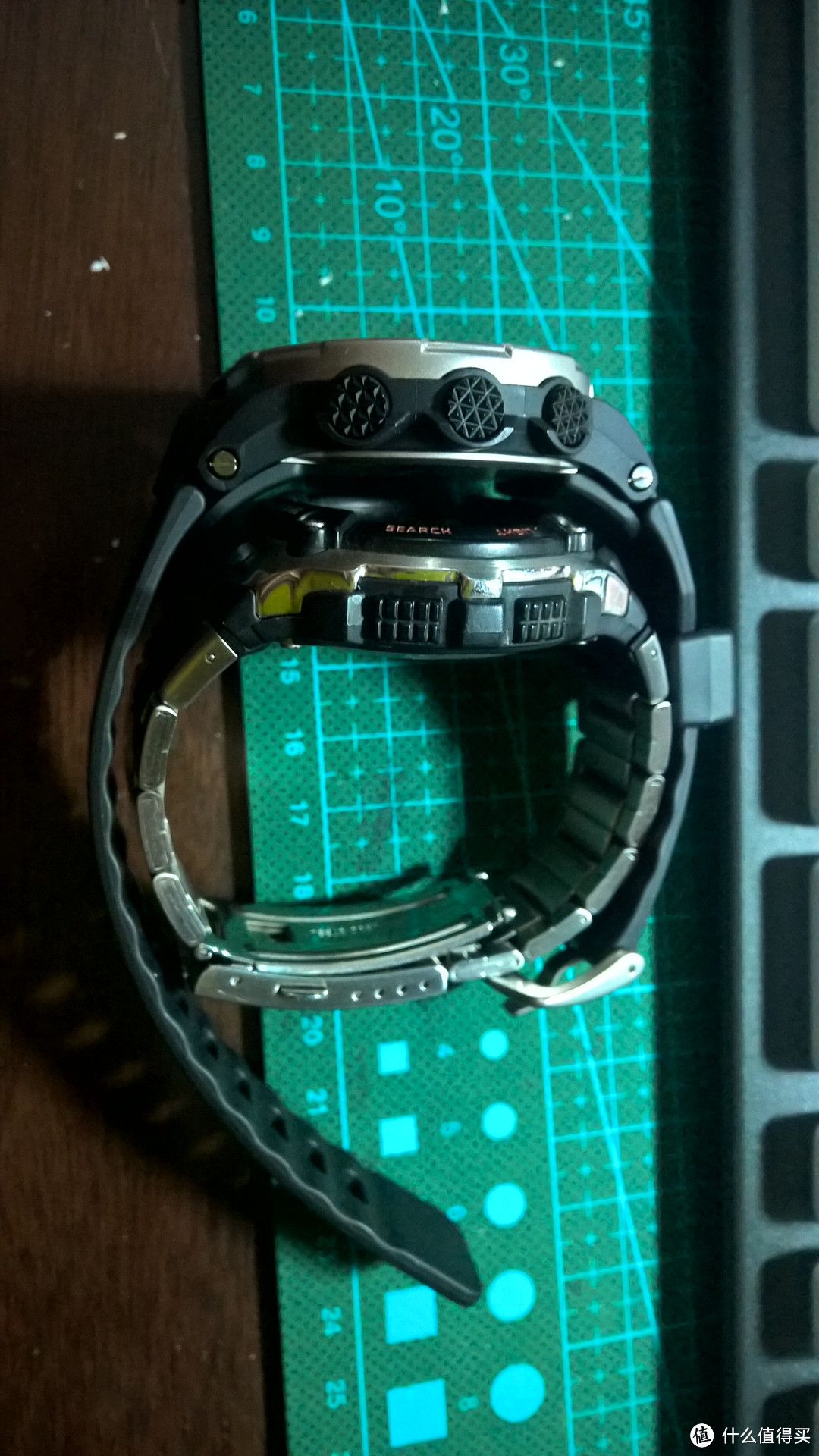 #原创新人#CASIO 卡西欧 PRW-3100-1 运动电子男表 开箱