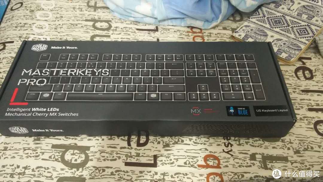 COOLERMASTER 酷冷至尊 MasterKeys Pro L 机械键盘（非RGB）开箱