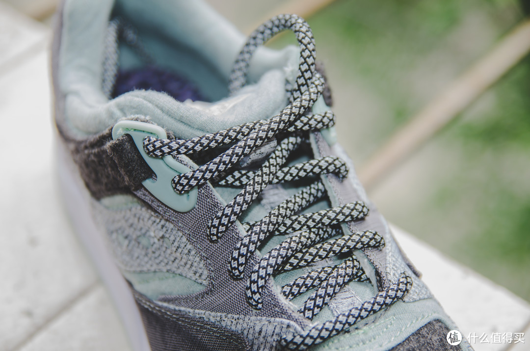 伪鞋控的日常：END. X SAUCONY GRID 9000 'WHITE NOISE' 联名复古跑鞋 开箱体验