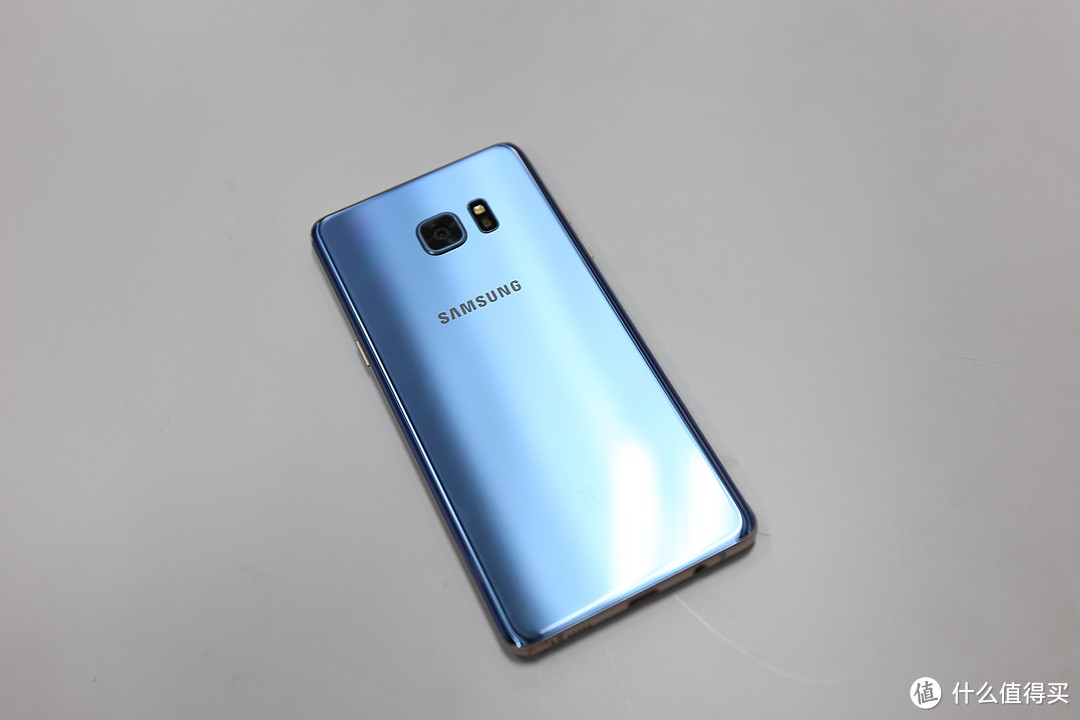 珊瑚蓝 samsung 三星 galaxy note 7 手机 晒单