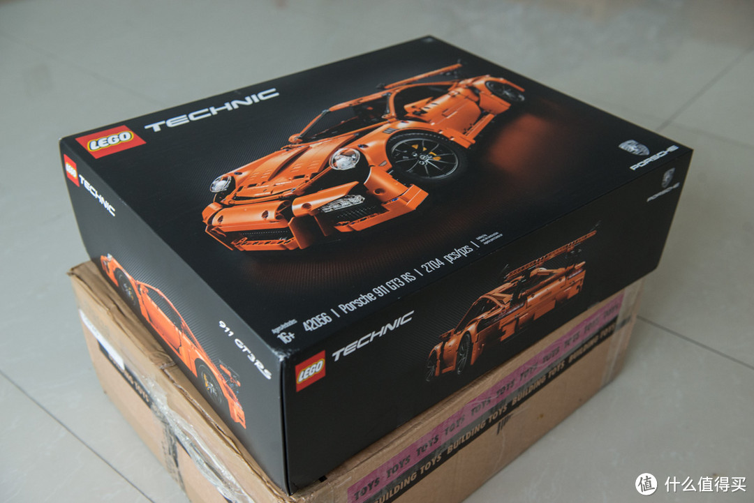 LEGO 乐高 Technic 42056 保时捷 911 GT3 RS 开箱及变速箱修改方法