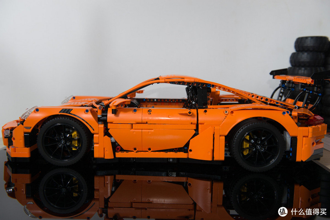 LEGO 乐高 Technic 42056 保时捷 911 GT3 RS 开箱及变速箱修改方法