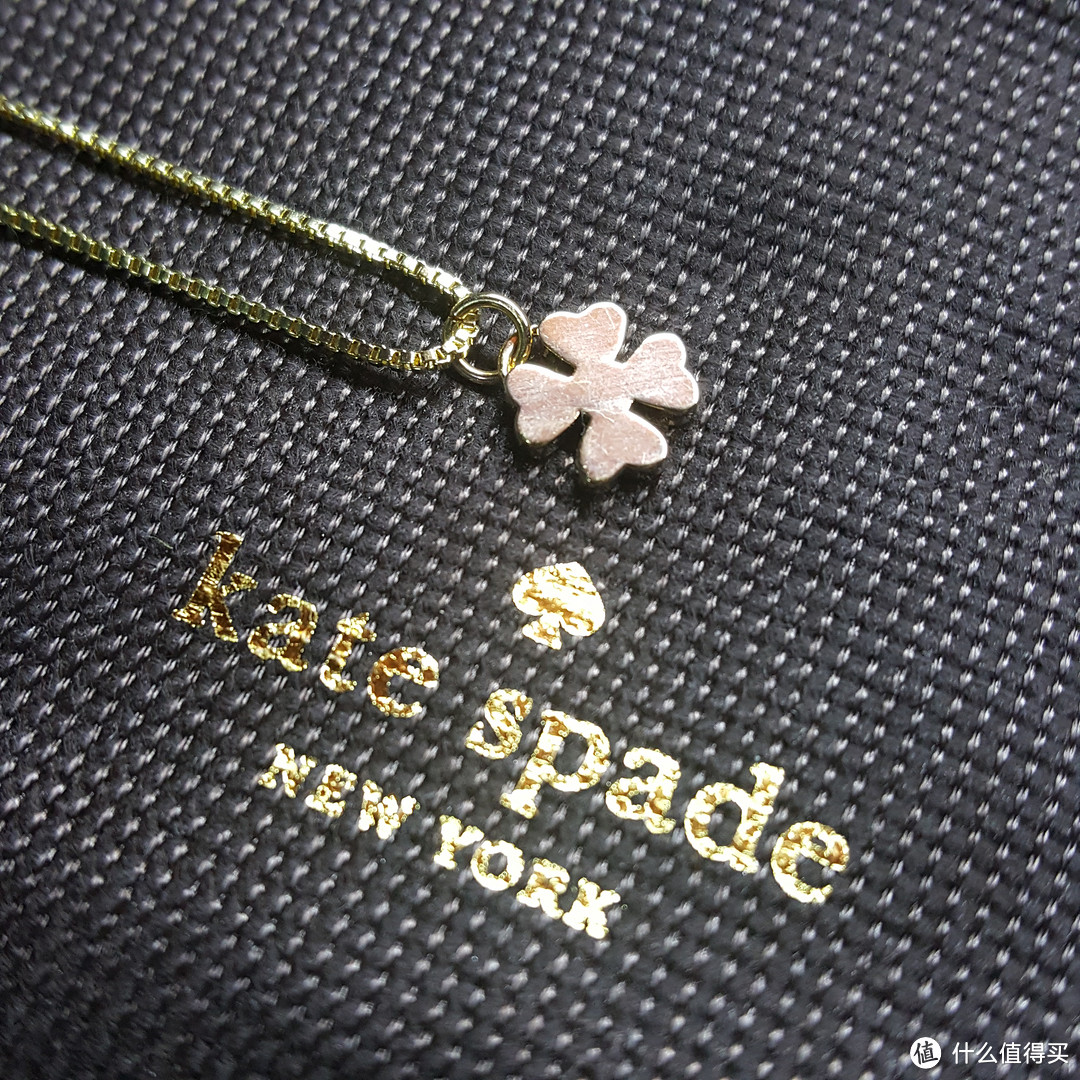 Kate spade 四叶草 项链