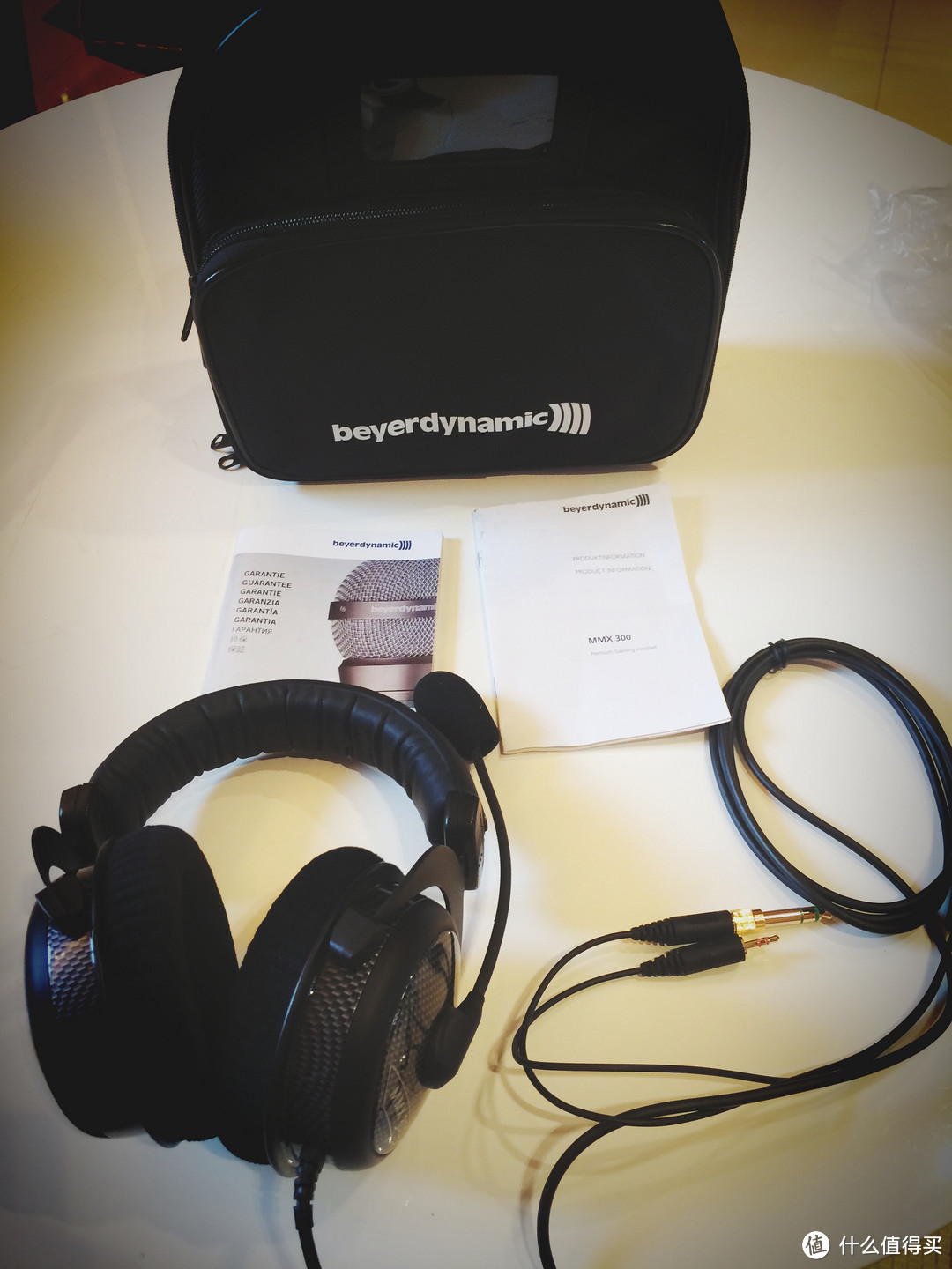 一步到位：beyerdynamic 拜亚动力 MMX300 亚耳式头戴 游戏耳机 （带耳麦）开箱及使用感受