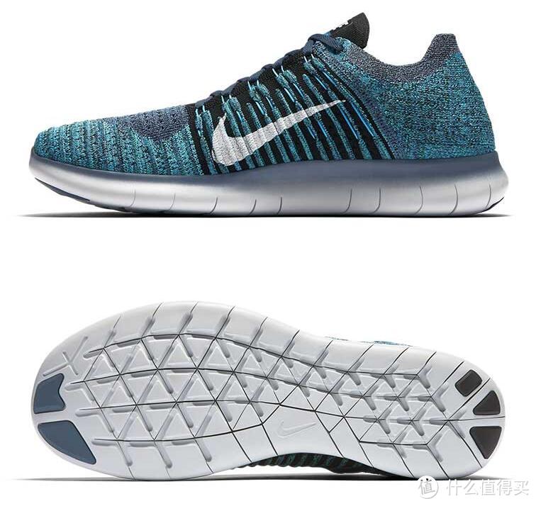 实惠的遛娃鞋！NIKE 耐克 Free 4.0 Flyknit 赤足跑鞋