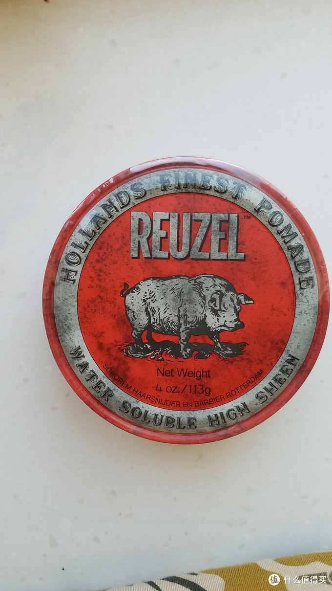 Rezuel Pomade 荷兰猪 红盖水基发蜡 开箱