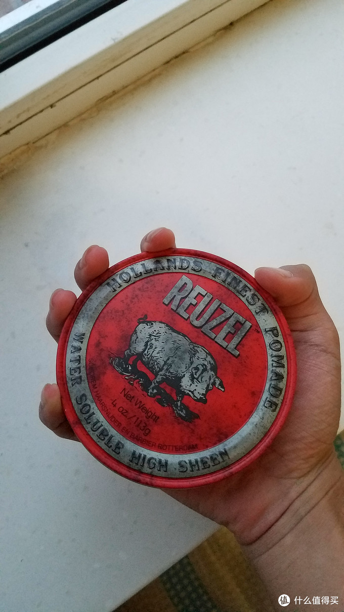 Rezuel Pomade 荷兰猪 红盖水基发蜡 开箱