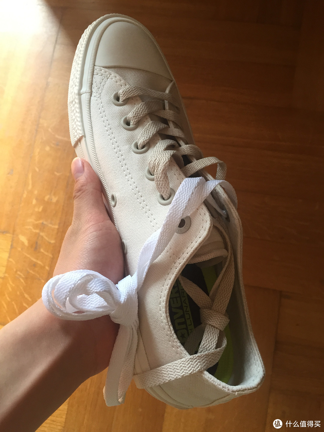 CONVERSE 匡威  Chuck Taylor All Star II 米色/酒红色 帆布鞋 入手