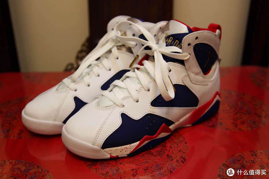 #本站首晒# 伪乔丹迷入手 NIKE 耐克  Air Jordan 7 Retro Alternate BG 奥运版