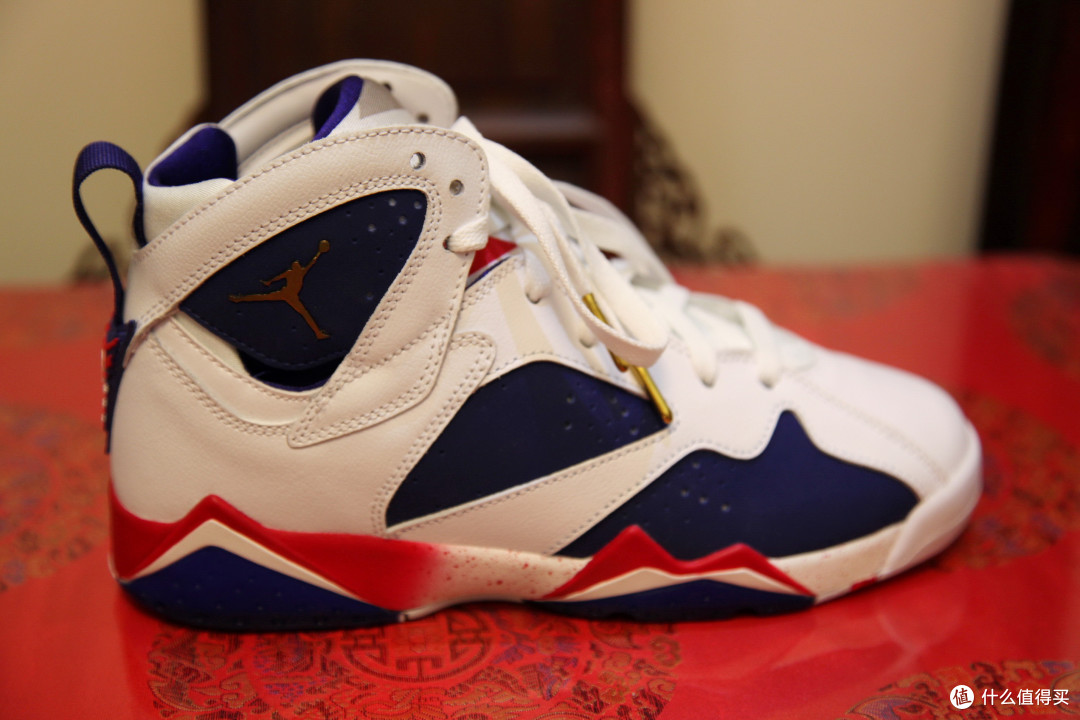 伪乔丹迷入手 nike 耐克  air jordan 7 retro alternate bg 奥运版