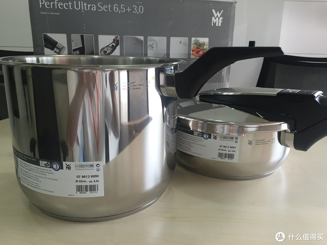 WMF 完美福 Perfect Ultra 6.5L+3L Set 压力锅 西亚直邮及使用体验