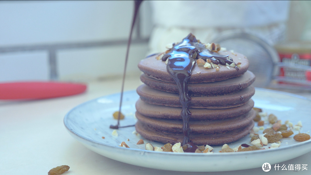 学洋人吃早餐——巧克力松饼 Chocolate Pancake
